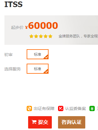 ITSS認(rèn)證價(jià)格